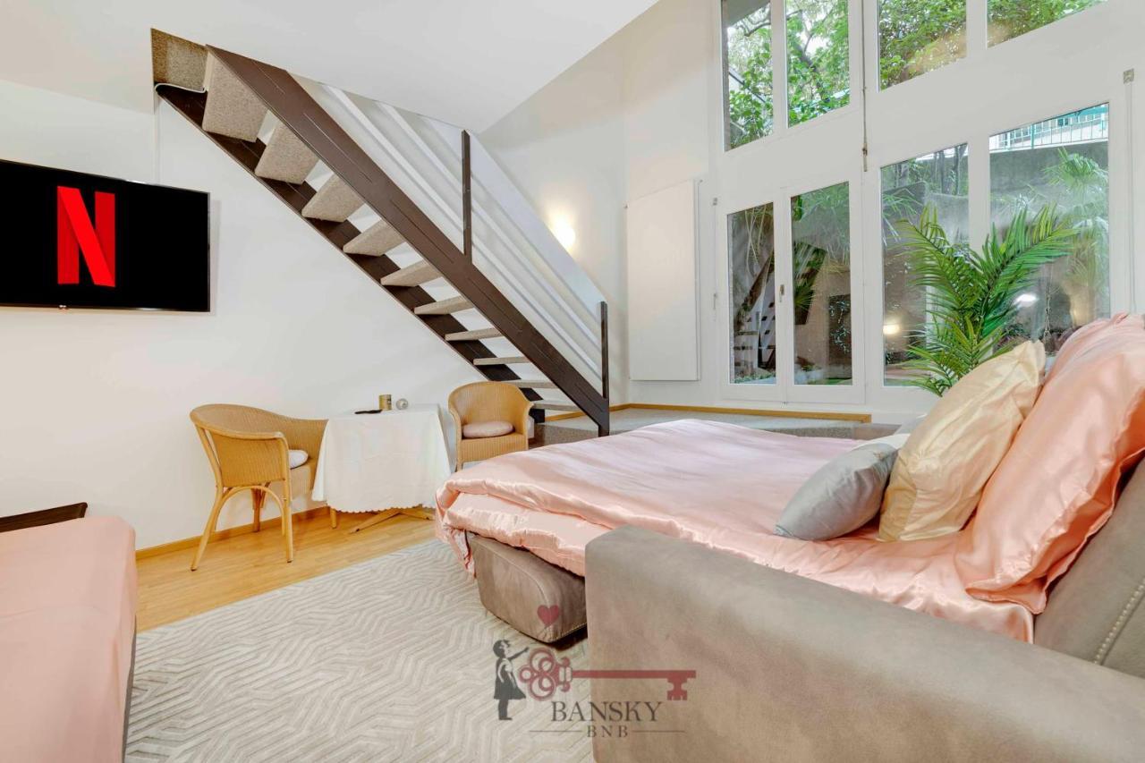 Duplex Loft In Lugano Center With Garden, Wi-Fi -By Easylife Swiss Appartement Buitenkant foto