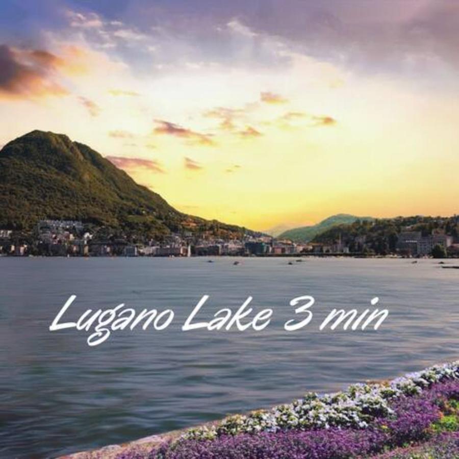 Duplex Loft In Lugano Center With Garden, Wi-Fi -By Easylife Swiss Appartement Buitenkant foto